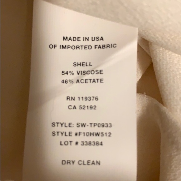 Helmet Lang blouse - Picture 8 of 8